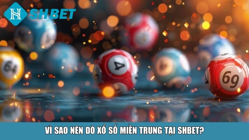 Vì sao nên dò xổ số miền Trung tại SHBET?
